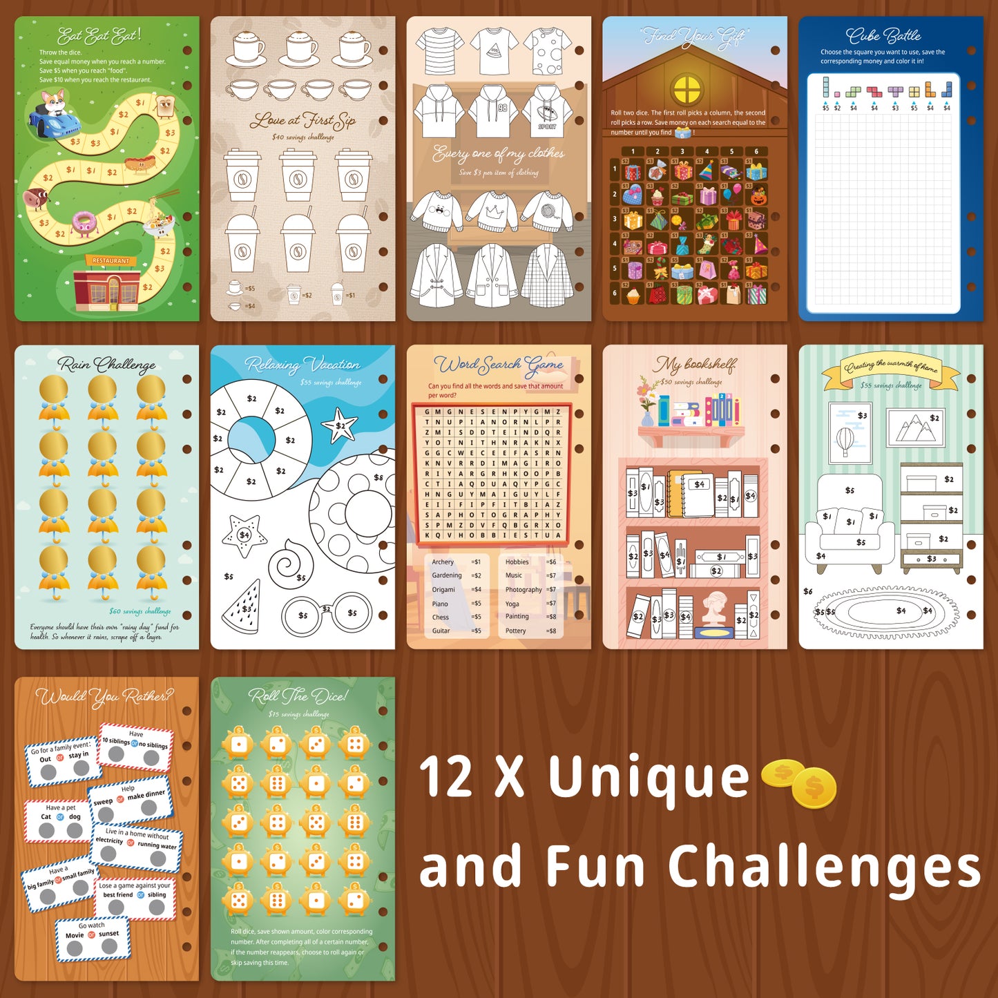 LOVE LOUDER Money Saving Challenge Book:Penny's Path To Saving