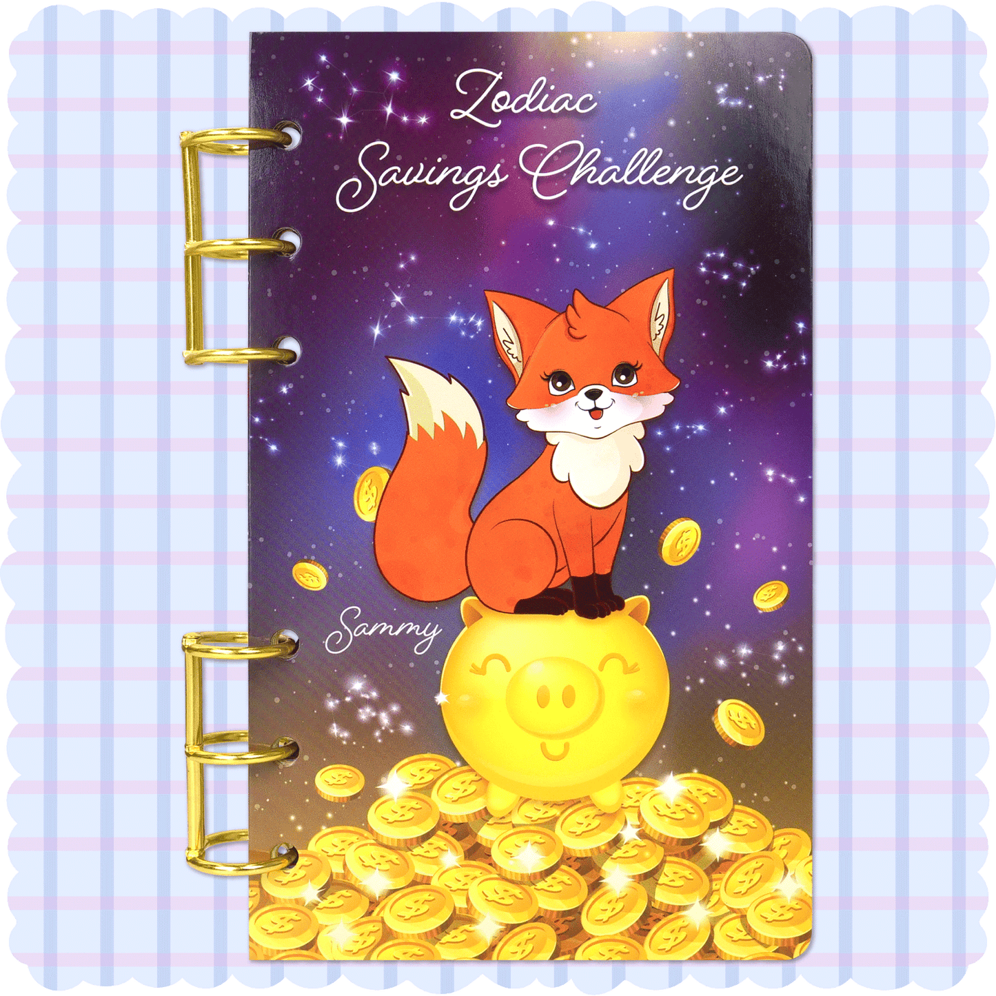 LOVE LOUDER Money Saving Challenge Book:Zodiac Saving Challenge