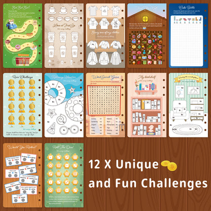 LOVE LOUDER Money Saving Challenge Book:Penny's Path To Saving