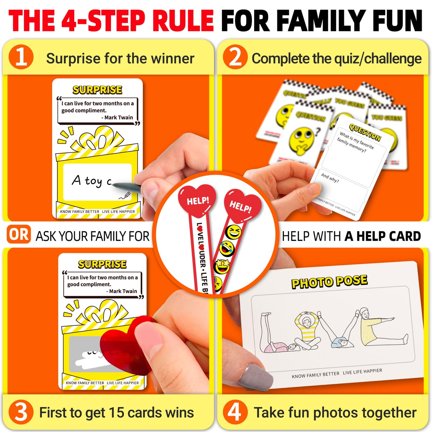 KNOW FAMILY BETTER LIVE LIFE HAPPIER