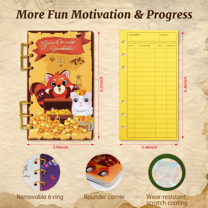 LOVE LOUDER Money Saving Challenge Book:Game On With Bamboola!