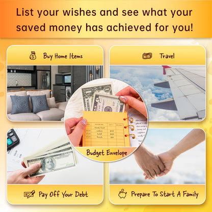 Money Saving Challenge Book 12X scratch off savings