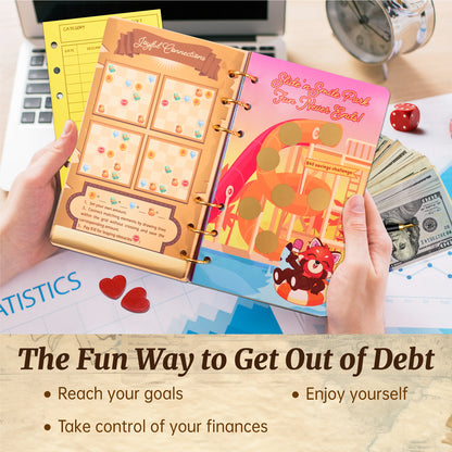 LOVE LOUDER Money Saving Challenge Book:Game On With Bamboola!