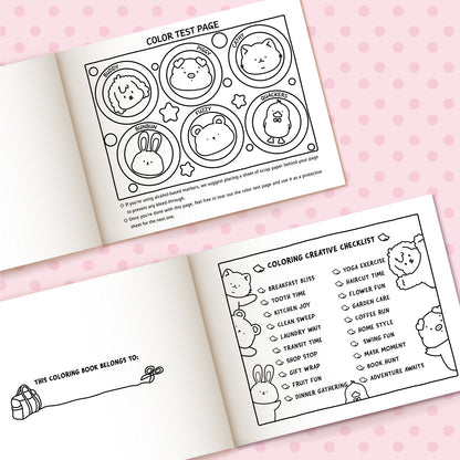 LOVE LOUDER, Cute & Cozy Coloring Book:LOVELY SQUAD: EVERYDAY JOYS