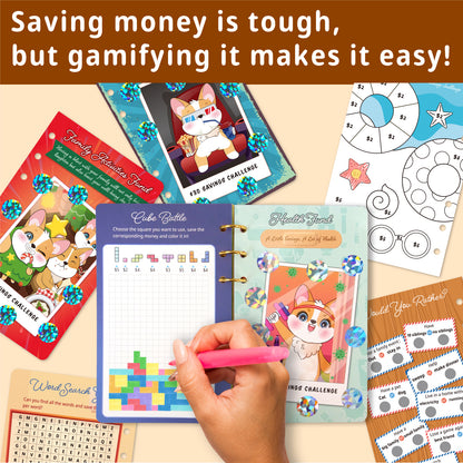 LOVE LOUDER Money Saving Challenge Book:Penny's Path To Saving