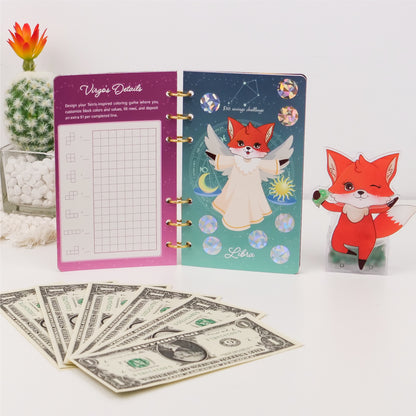 LOVE LOUDER Money Saving Challenge Book:Zodiac Saving Challenge