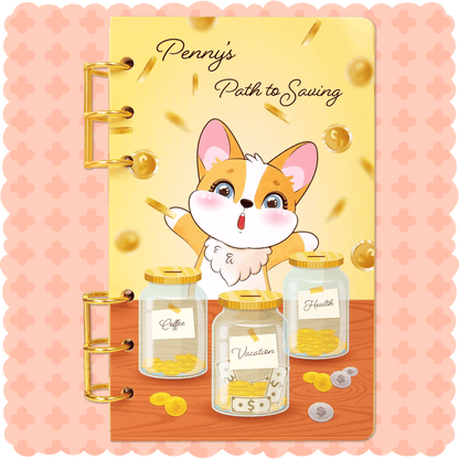 LOVE LOUDER Money Saving Challenge Book:Penny's Path To Saving