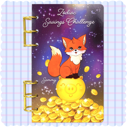 LOVE LOUDER Money Saving Challenge Book:Zodiac Saving Challenge
