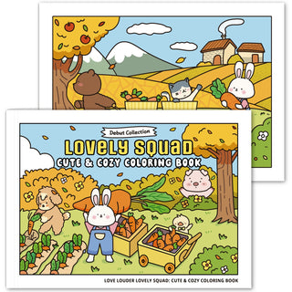 Lovely Squad: Debut Collection Coloring Book